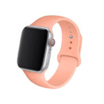 Apple Watch 42mm-44mm-45mm Premium Rubber Strap - Peach