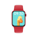 2020 HW12 Full Screen Women Men Smartwatch with password Split Screen Bluetooth PK IWO 12 13 - Red