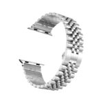 Stainless Steel 5 42mm-44mm-45mm Link Strap For Apple Watches Band Replacement Bracelet Sport Band - Silver