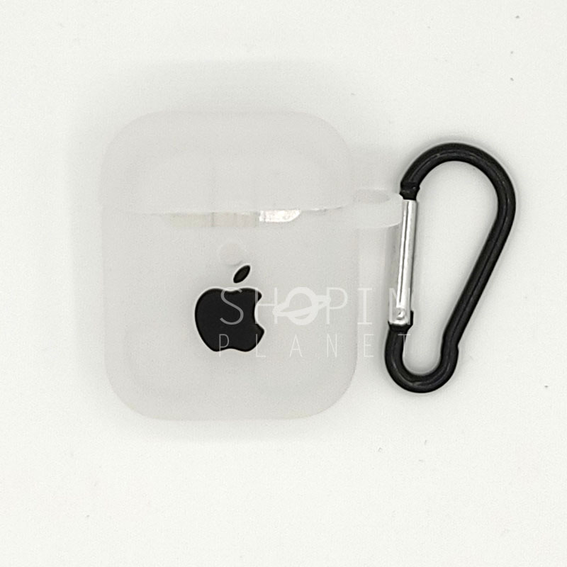 Airpods case online apple logo