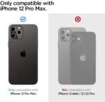 Apple iPhone 12 Pro Max Nitro Force Case - Matte Black - ACS02636 - Image 2