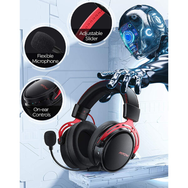Mpow Air 2.4G Wireless Gaming Headset for PS5 PS4 PC Computer Headset
