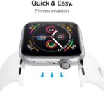 Apple Watch Band for 44mm / 42mm / 45mm Silicone Fit by Spigen for Models 6/SE/5/4/3/2/1 – White – 062MP25402 - Image 2