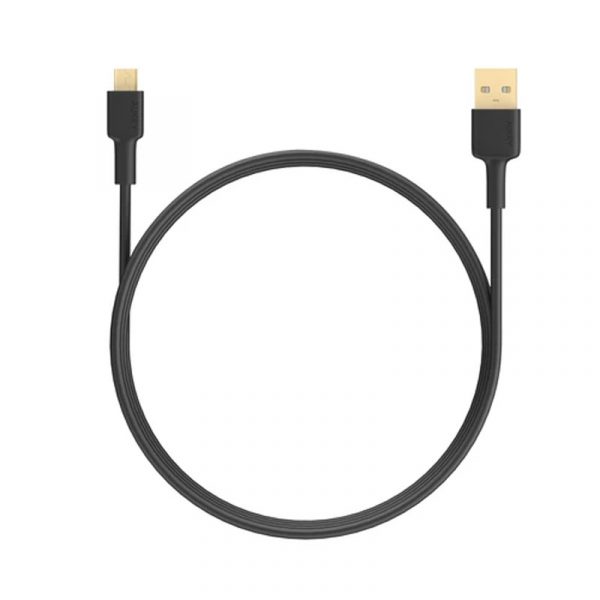 3.0 Micro USB 2.0 Cable (1m) Gold-plated Qualcomm Quick Charge By Aukey CB-MD1 - Black