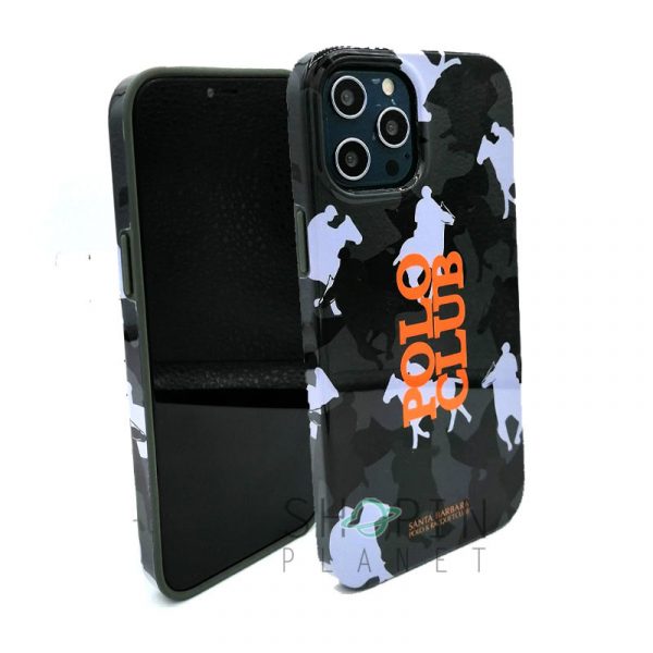 iPhone 12 Pro Max Orson Series Santa Barbara Polo Club Case - Black