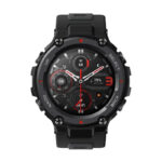 T-Rex Pro Smartwatch By Amazfit Fitness Watch with Built-in GPS, Military Standard Certified, 18 Day Battery Life, SpO2, Heart Rate Monitor - Black - Image 4
