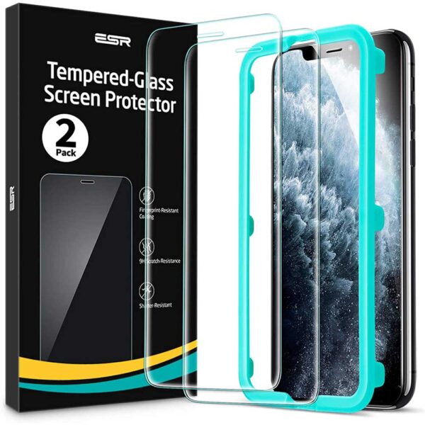 Apple iPhone 11 Screen Shield Glass Protector 2 PACK with Easy