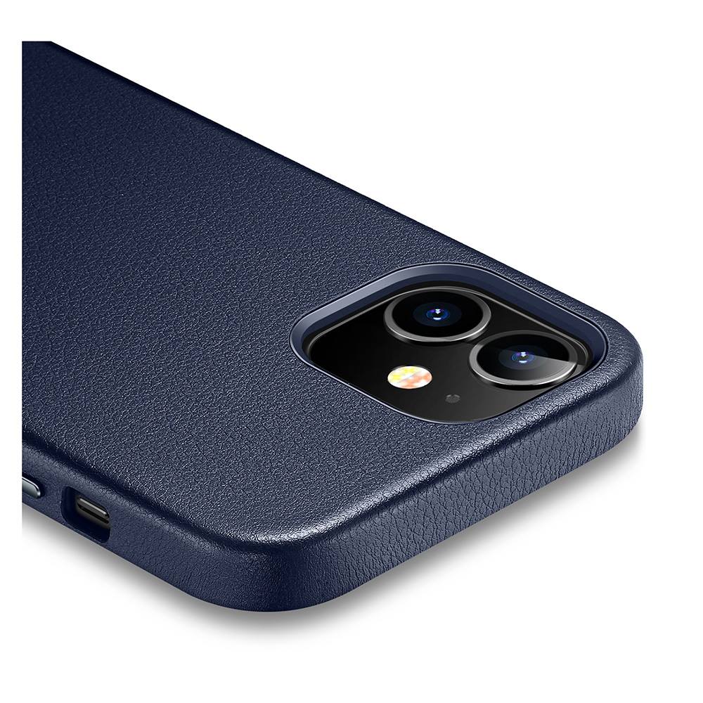 Iphone12 Mini Metro Premium Leather Case Esr Navy Blue In Pakistan