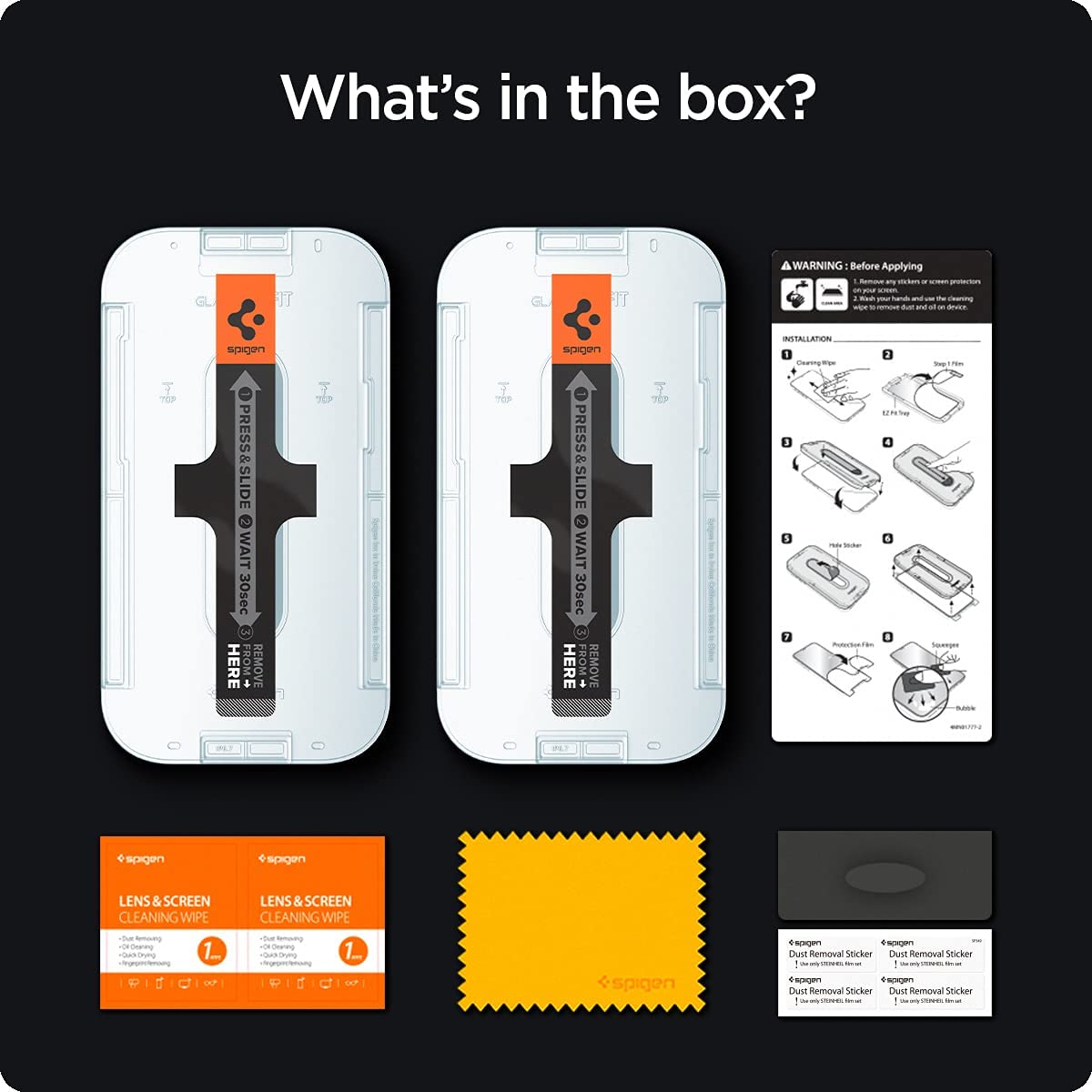 iPhone13 Pro Max EZ Screen Protector Spigen Clear In Pakistan