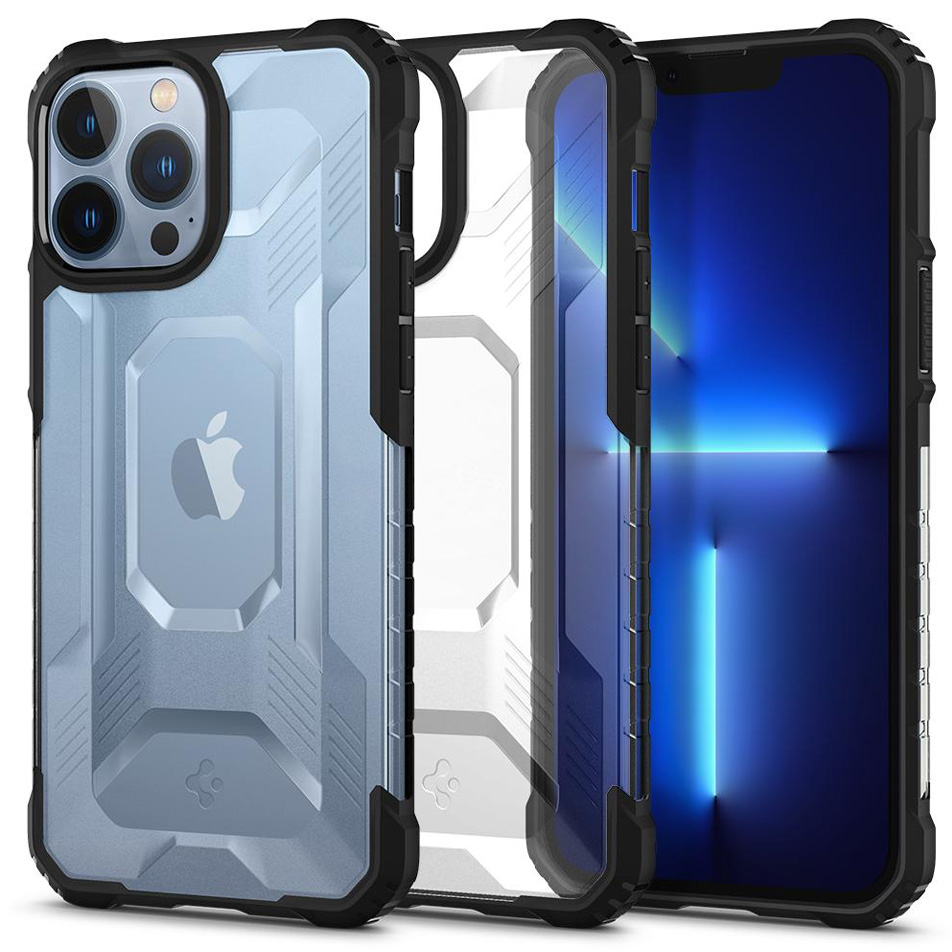 Apple iPhone 13 Pro Max Nitro Force Rugged Case by Spigen – ACS03227 – Matte Black Apple iPhone 13 Pro Max Nitro Force Rugged Case by Spigen – Matte Black - Image 1