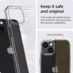 Apple iPhone 13 Pro Ultra Hybrid TPU + PC Case by Spigen – Matte Black - Image 2