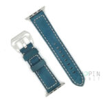 Apple watch 42/44mm - 22mm For Samsung Smartwatch Leather Strap - Sea Green