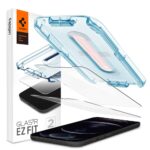 Apple iPhone 12 / iPhone 12 Pro EZ Fit Screen Protector Case Friendly by Spigen - AGL01801 – 2 PACK - Clear
