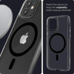 Apple iPhone 12 / iPhone 12 Pro Ultra Hybrid Mag Case by Spigen – ACS02626 – Black - Image 4