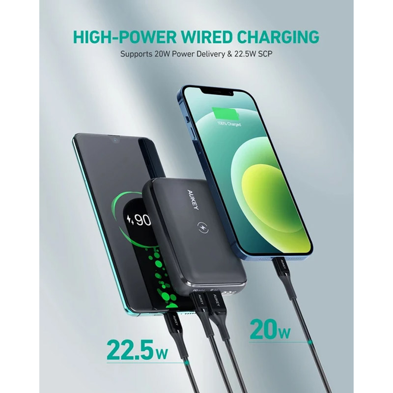 Aukey 20W 10000mAH Power Bank Black in Pakistan