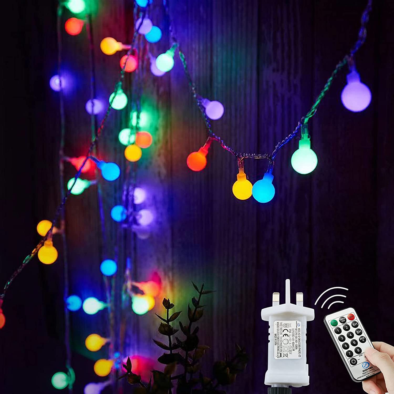 Fairy Lights Plug in 120 LEDs