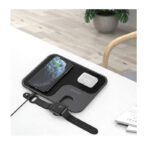 Switch 3 In 1 Wireless Charger Pad - Black - Image 3