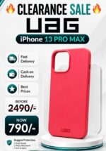 iPhone 13 Pro Max UAG Silicone Case Outback Case Series - Red