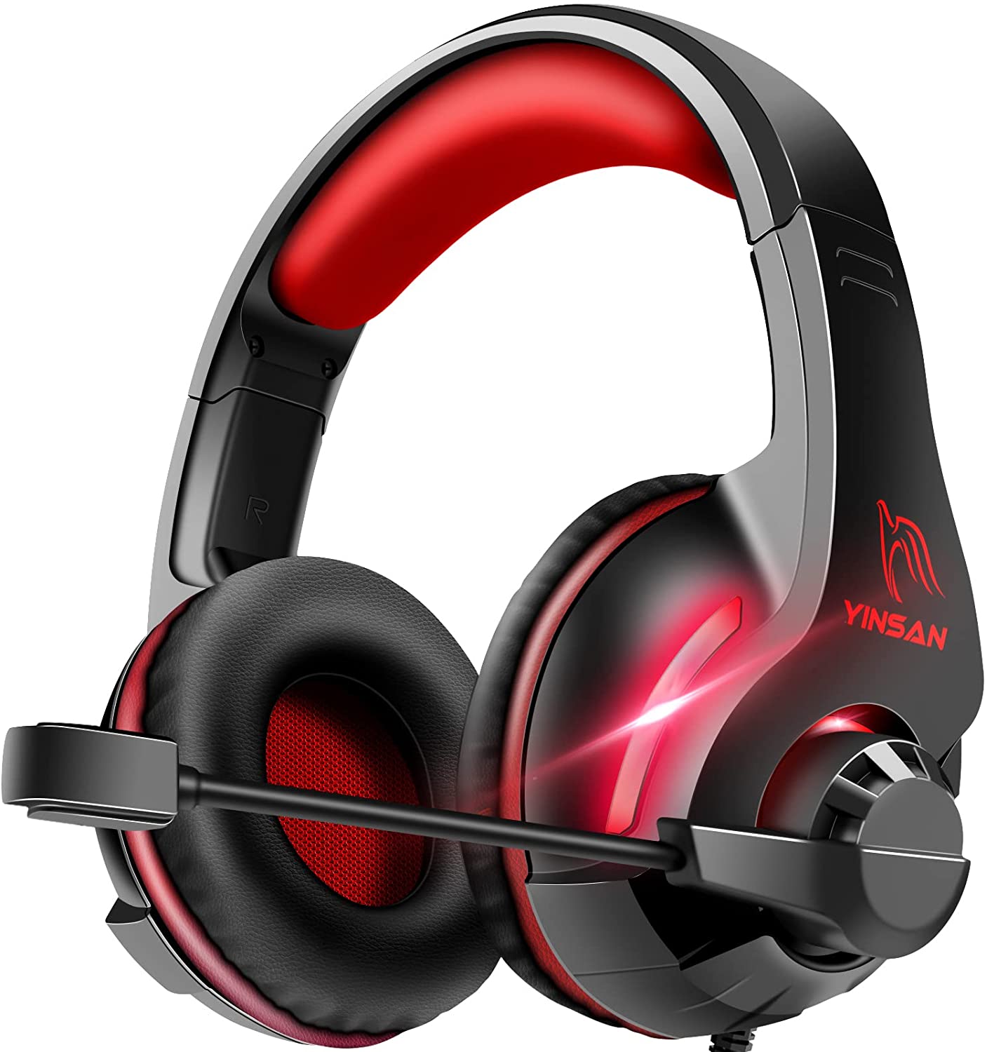 YINSAN Gaming Headset Xbox One Headset PS4 Headset Surround