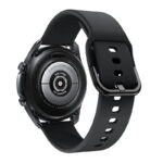 Silicone Strap 22mm for Samsung Galaxy Watch, Amazfit Sports Wristband, Huawei Watch Band - Black - Image 2
