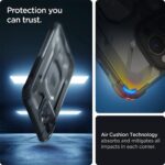 Apple iPhone 13 Pro Nitro Force Rugged Case by Spigen – ACS03282 – Matte Black - Image 6