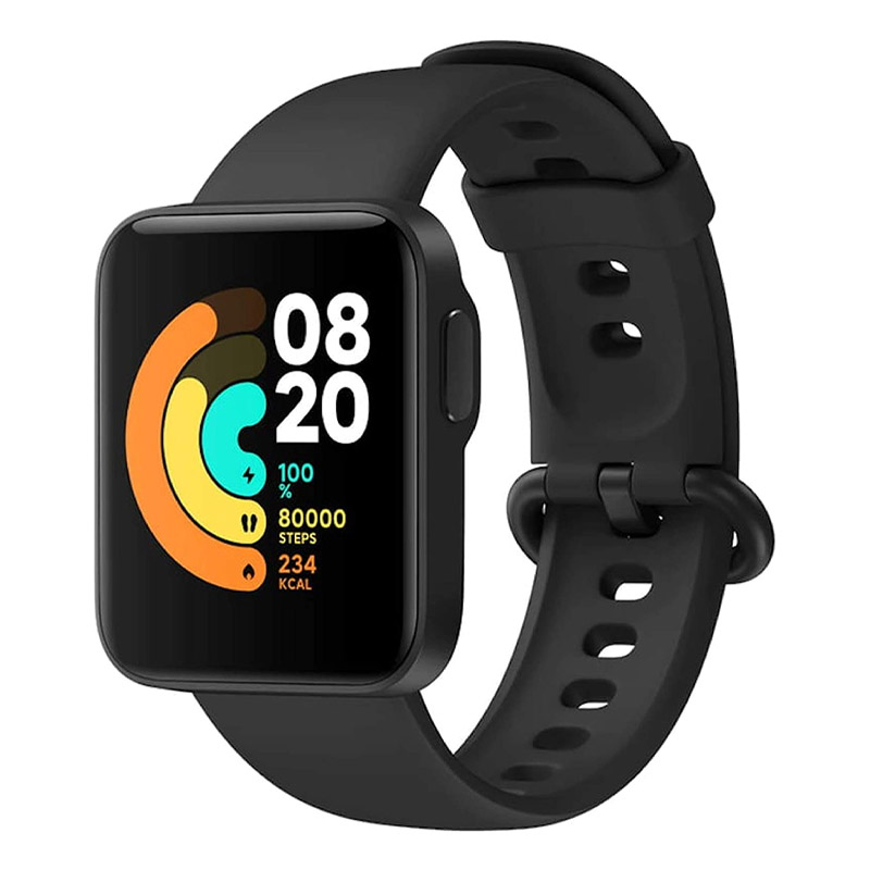 XIAOMI MI WATCH LITE – BLACK img2 Mi Smartwatch Lite 1.4″ TFT Color Touch Display / Water Resistance / Heart Rate Monitoring / Flashlight, Music Control - Black - Image 1