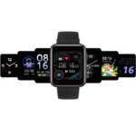 Mi Smartwatch Lite 1.4″ TFT Color Touch Display / Water Resistance / Heart Rate Monitoring / Flashlight, Music Control - Black - Image 4