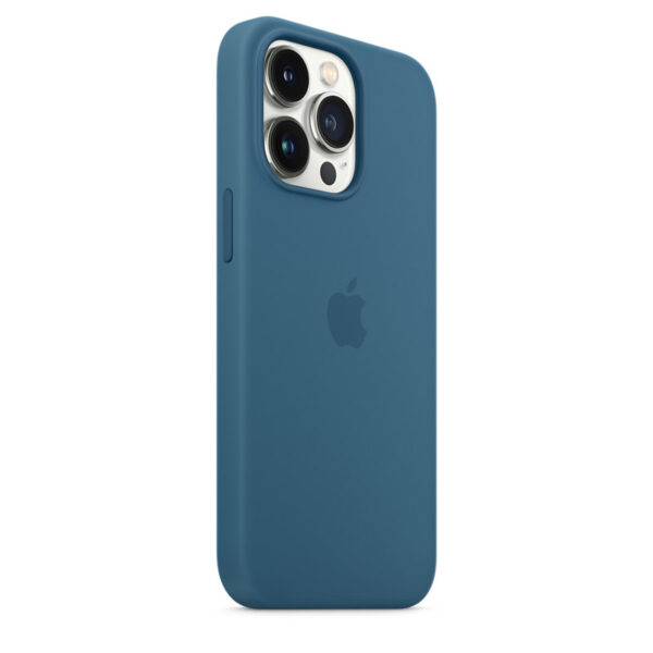 iPhone 13 Pro Max Silicone Case Blue Jay in Pakistan
