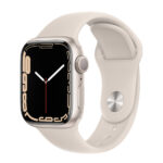 Apple Watch 41mm Series 7 Aluminum Case with Sport Band - Starlight