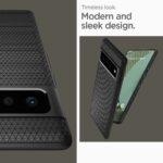 Google Pixel 6 Pro Liquid Air Case by Spigen ACS03455 – Matte Black - Image 5
