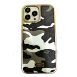 iPhone 13 Pro Max 360° Protection Camo Flash Series Creative Phone Case - Black