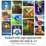 Amazon Fire HD 8 Kids Pro Tablet, 8" HD, Ages 6–12, 32 GB - Black - Image 3