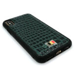 iPhone X/Xs Mentor IV Crocodile Pattern Leather Phone Case - Green - Image 3