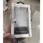 iPhone 13 Pro Max Transparent Case with BMW Logo - Clear - Image 2