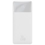 Baseus 10000mAh 20W Fast Charging Power Bank - White