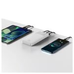 Baseus 10000mAh 20W Fast Charging Power Bank - White - Image 6