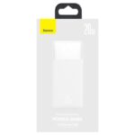 Baseus 10000mAh 20W Fast Charging Power Bank - White - Image 4