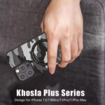 iPhone 13 Pro Max Raigor Inverse Khosla Plus Series Phone Cover - Black - Image 2