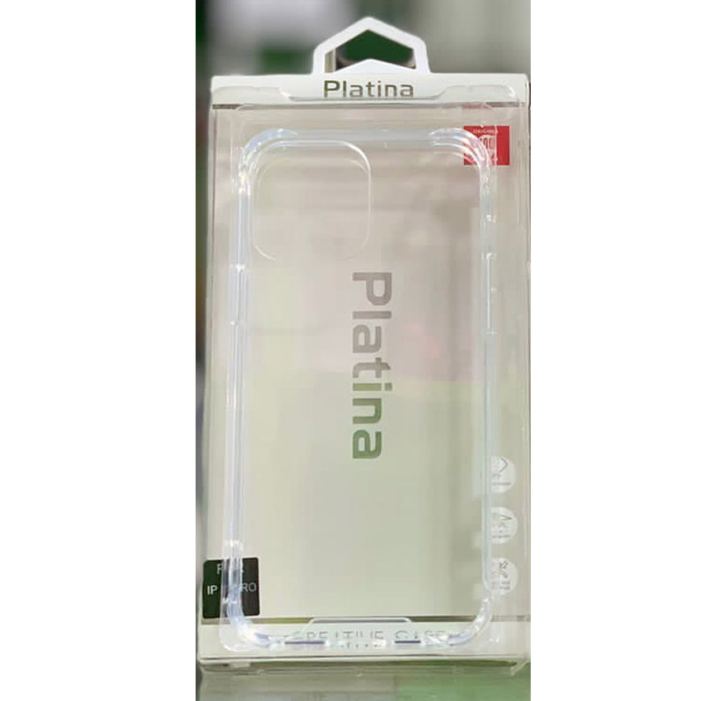 iPhone 13 pro max platina jelly case img1 iPhone 13 Pro Max Platina Jelly Case - Clear - Image 1