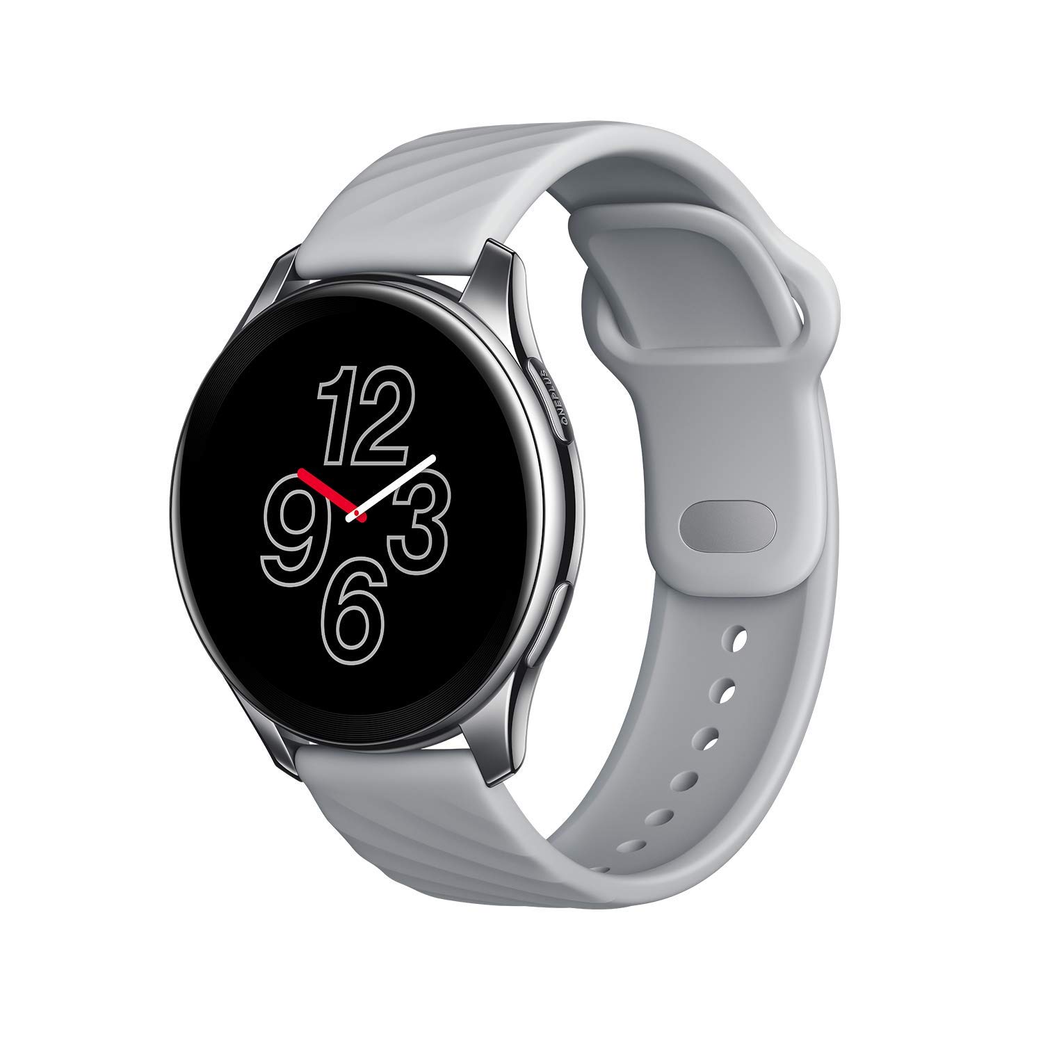 Oneplus smartwatch silverimg3 OnePlus Watch 46mm dial, Warp Charge, 110+ Workout Modes, Smartphone Free Music,SPO2 Health Monitoring & 5ATM + IP68 Water Resistance - Silver - Image 1