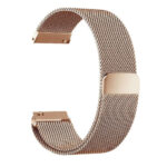 20mm-22mm Magnetic Milanese Strap - Rose Gold
