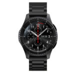 20mm-22mm Stainless Steel Strap - Black - Image 4