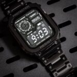 Apple Watch Band & Case amBand Moving Fortress Pro Fully Stainless Steel for Apple Watch Series 6/SE/5/4 44 mm – Comet Black - Image 6