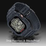 Apple Watch Band & Case amBand Moving Fortress Sport Series Rugged Style for Apple Watch 42 / 44 / 45 mm – Midnight Blue - Image 3