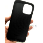 iPhone 13 Pro Max Glass Case With Printed LAMBORGHINI Brand Name Logo - Black - Image 5