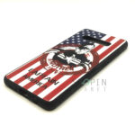 Samsung Galaxy S10 Plus With Printed CAPTIAN AMERICA Brand Name Logo - Black - Image 2