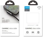 Joyroom S-1230K3 Gaming USB Lightning Data Cable 1.2M - Gloss Black - Image 7