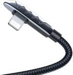 Joyroom S-1230K3 Gaming USB Lightning Data Cable 1.2M - Gloss Black - Image 2