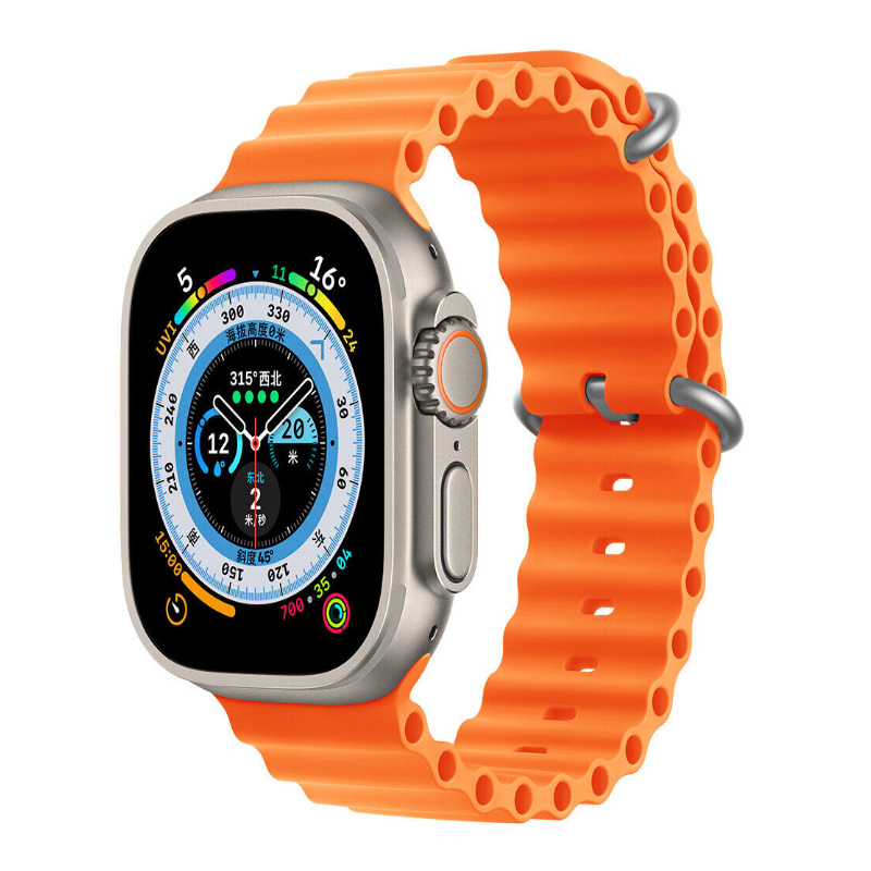 44mm 45mm 49mm Ocean Band Smartwatch Strap Orange In Pakistan