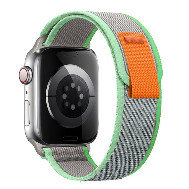 Buy Green Watch Band Trial Loop for Apple Watch 44/45 (Orange/Pink) in  Qatar 